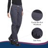 Cherokee Women's Scrub Pants Mid Rise Straight Leg Pull-on Cargo Pant with 6 Pockets & 2-Way Stretch Fabric - WW170T, L Tall, Pewter view 4