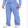 Cherokee Scrubs for Men Tapered Leg Cargo Scrub Pants with Zip Fly, 5 Pockets Elastic Waist 2-Way Stretch & Easy Care - WW190, M, Ciel Blue view 3