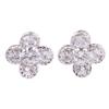 Grace Jun Fashion AAA Cubic Zircon Clip on Earrings No Pierced for Women Luxury Ear Clip Not Allergy (327Platinum) view 1