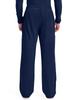 Cherokee Scrubs for Men Tapered Leg Cargo Scrub Pants with Zip Fly, 5 Pockets Elastic Waist 2-Way Stretch & Easy Care - WW190, L, Navy view 4