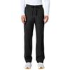 Cherokee Scrubs for Men Tapered Leg Cargo Scrub Pants with Zip Fly, 5 Pockets Elastic Waist 2-Way Stretch & Easy Care Plus Size - WW190, 3XL, Black view 1