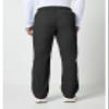 Cherokee Scrubs for Men Tapered Leg Cargo Scrub Pants with Zip Fly, 5 Pockets Elastic Waist 2-Way Stretch & Easy Care Plus Size - WW190, 3XL, Black view 2