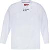 CCM 5000 Series Hockey Practice Jersey - Senior - White, Medium view 1