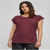Urban Classics Ladies - Extended Shoulder Shirt Cherry red - 5XL view 3