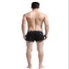 Jueshanzj Mens Running Short Low Rise Soft Casual Sweatpants Sportwear Dark Gray Small view 2