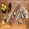 NFL Detroit Lions Artisan 24" Acacia Charcuterie Board with Raw Wood Edge - Cheese Board - Serving Platter view 3