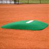 Premium Pro Fiberglass Pitcher's Mound #1 Green Turf view 1
