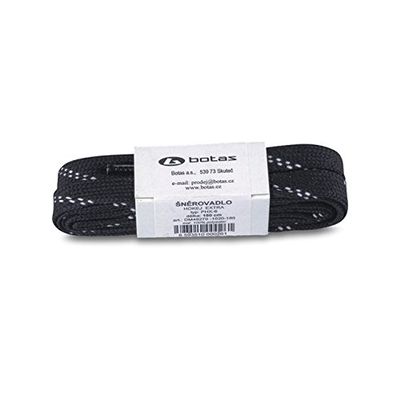 Botas Laces for Ice Hockey/Colors: Black/White/Length: 240 cm. / 94 in. (Adult Sizes)