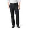 Dockers Men's Big & Tall Classic Fit Signature Khaki Lux Cotton Stretch Pants - Pleated (Regular and Big & Tall), Black, 44W x 32L view 1