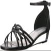 Easy Street Women's TARRAH Sandal, black/black patent piping, 9.5 M US view 1