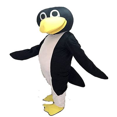 rushopn Cute New Tuxedo Penguin Mascot Costume with Tail