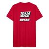 Spreadshirt Team Edge Logo Bryan Men's Jersey T-Shirt, 3XL, red view 1