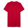 Spreadshirt Team Edge Logo Bryan Men's Jersey T-Shirt, 3XL, red view 3