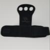 Weight lifting 3 Hole Gymnastics grips are great for WODs, pullups, weight lifting, chin ups, cross training, exercise, kettlebells, power lifting (Grey, Medium) view 3
