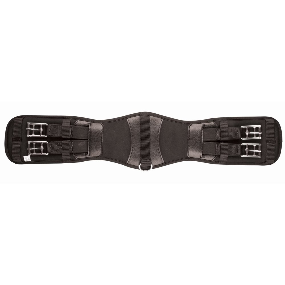 Collegiate Memory Foam Dressage Girth, Black, 30"