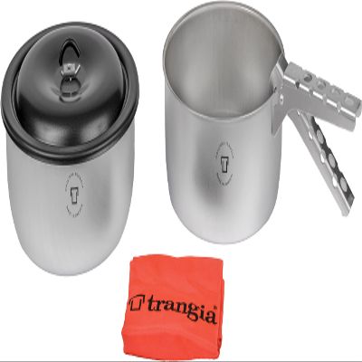 Trangia Tundra 2 Duossal Stainless Camping Cook Pot Set, Silver, One Size