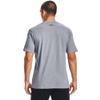 Under Armour Men's Sportstyle Left Chest Short-Sleeve T-Shirt , Steel Light Heather (036)/Black , X-Large view 2