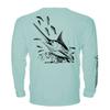 Denali Performance Fishing Mens Teaser UPF 50+ ProtectUV Mega Solar - Marlin (Sea Frost, Small) view 1
