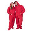 Footed Pajamas - Family Matching Chilli Red Hoodie One Pieces for Boys, Girls, Men, Women and Pets - Infant - XLarge (Fits 12-18mos.) view 4
