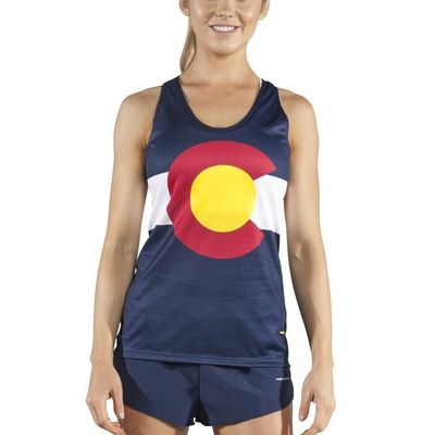 B.O.A BOA Womens Interval Singlet (2045CP)(Colorado, X-Large)