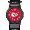 Timex NFL Recruit 38mm Watch  Kansas City Chiefs with Black Fabric Strap view 1