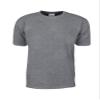 Shaka Wear Men's T Shirt  Max Heavyweight Cotton Short Sleeve Crew Neck Plain Tee Top Tshirts Regular Big Tall Size MHS05 H.Grey 1X-T view 1