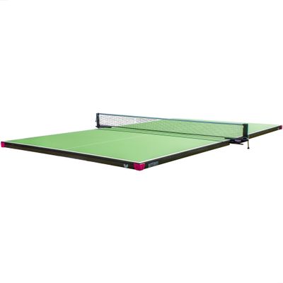 Butterfly Pool Table Conversion Top - Billiards to Ping Pong - Convert Billiard Table to Regulation Size Ping Pong Table with Net, Foldable for Storage, 9x5
