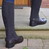 HyLAND Adults Synthetic Nubuck Half Chaps (L) (Brown) view 2