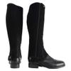 HyLAND Adults Synthetic Nubuck Half Chaps (L) (Brown) view 3