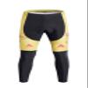 Uriah Men's Cycling Pants 3D Gel Padded Reflective Spain Style Size M(CN) view 3
