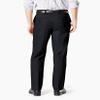Dockers Men's Classic Fit Signature Khaki Lux Cotton Stretch Pants - Pleated (Regular and Big & Tall), Black, 34W x 30L view 3
