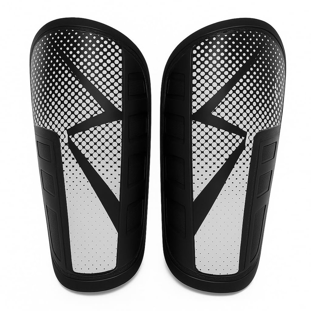 Vizari Slip in Soccer Shin Guards for Big Kids, Youth, Adults - Lightweight & Durable Soccer Shinguards for Men & Women - Unisex