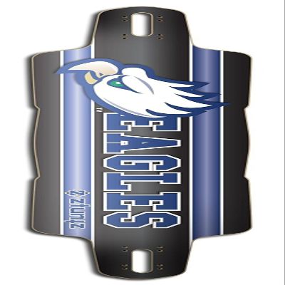 Florida Gulf Coast University ztuntz Glider Longboard Deck