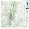 YellowMaps Peoria IL topo map, 1:100000 Scale, 30 X 60 Minute, Historical, 1989, Updated 1989, 24.1 x 40 in - Tyvek view 1