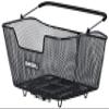 Basil Unisex  Adult's Base M Bicycle Basket, Black, 10 Kg, 43x30x23 cm view 1