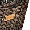 Basil Unisex - Adult Cento Bicycle Basket, Brown, 10 Kg view 4