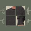 JMR Mens Thermal Shirt Long Sleeve - Heavyweight 100% Cotton Waffle Weave Top, Warm Breathable Base Layer or Standalone Cold Weather Essential (Charcoal) view 4