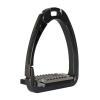 Acavallo Unisex's Charcoal Arena Safety Stirrup, One view 4