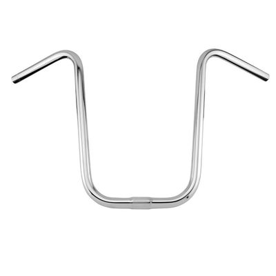Fenix U 25.4mm Bike Handle Bars, Various Sizes and Colros (Chrome, 15")