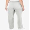 Woman Within Plus Size Tall Better-Fleece Pull-On Drawstring Sweatpants - 3X, Heather Grey view 2