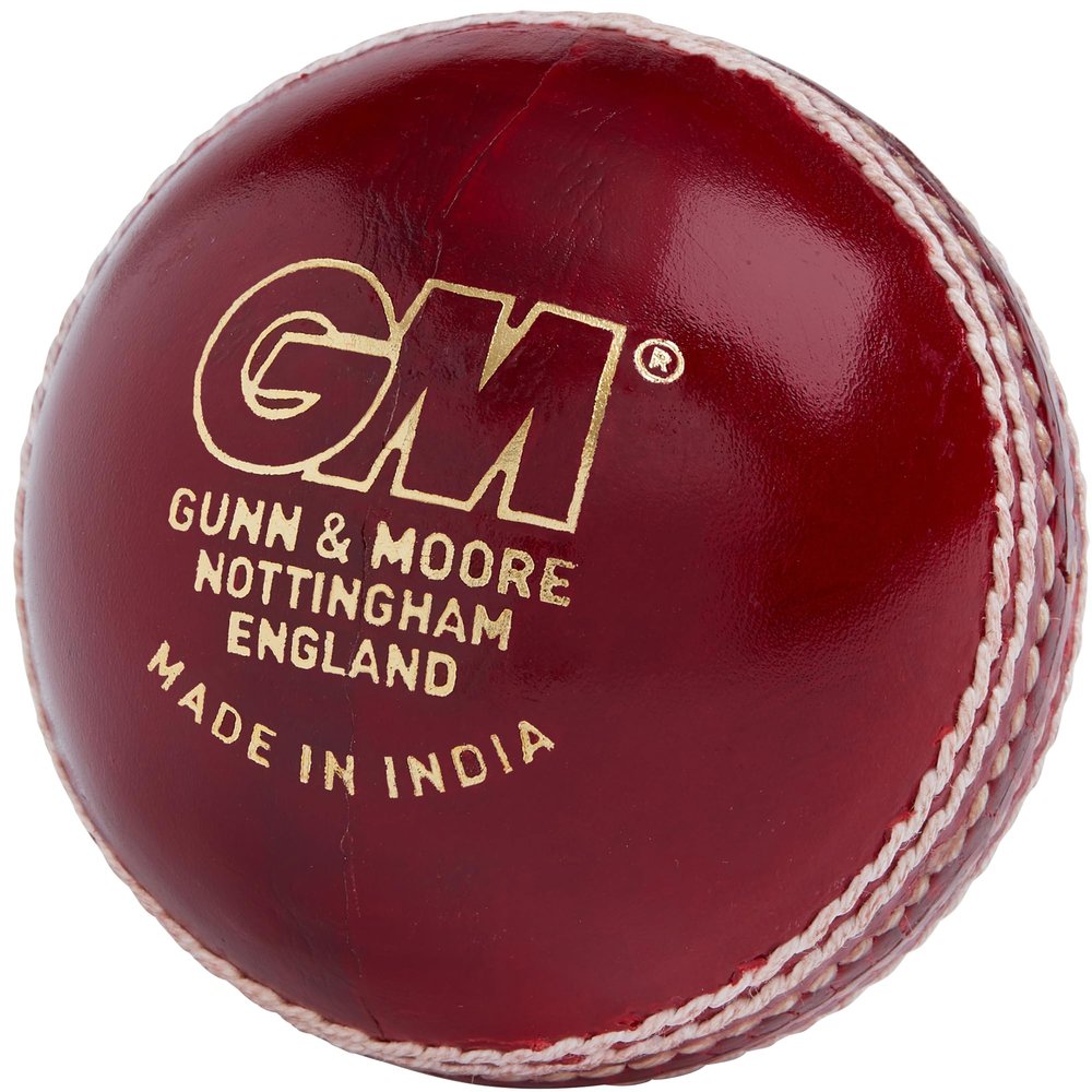 Gunn & Moore Gm Men Chrome Grade 1 Club Cricket Ball - Red, One Size