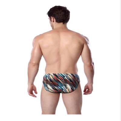 Jueshanzj Mens Swimming Trunks Quick Dry Slim Swim Briefs Purple Medium