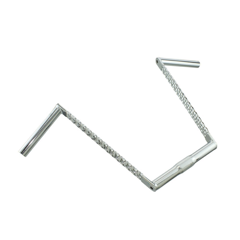 Fenix Lowrider Square Twisted Bike Handlebar, 25.4mm, Various Styles (Triple Twisted)