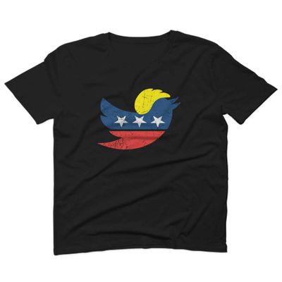 0060. Funny Trump Support Republican trumpublican Make America Great MAGA for Men T Shirt (Black Small)