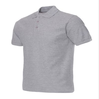 Jueshanzj Mens Polo Shirt Short Sleeve Cotton Basic Tee Pure Color Tops Gray XX-Large