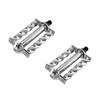 Fenix Square Twisted Lowrider Bike Pedals,1/2', Various Colors (Chrome) view 1