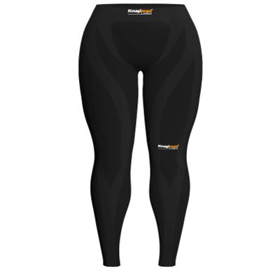 Knap'man Ladies Zoned Compression Tights 45% Black M