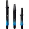 LSTYLE Carbon Dart Shafts  Locked Two Tone with Cap  190  Black/Blue view 1