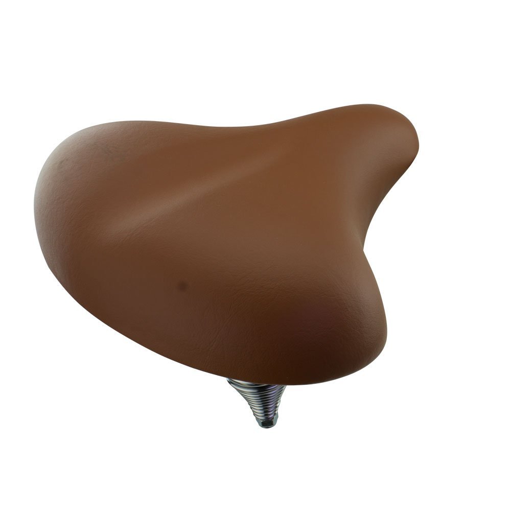 Fenix Cycles Beach Cruiser DDK Cushion Bike Saddle, (Brown)