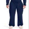 Cherokee Scrubs for Men Tapered Leg Cargo Scrub Pants with Zip Fly, 5 Pockets Elastic Waist 2-Way Stretch & Easy Care - WW190, L Short, Navy view 1